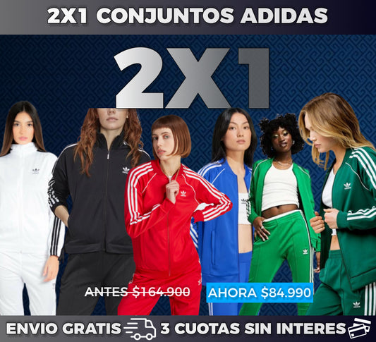 2x1 CONJUNTO ADIDAS - OFERTA POR TIEMPO LIMITADO