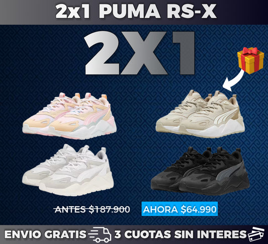 ¡2x1 ZAPATILLAS PUMA RS-X!